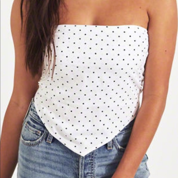hollister bandana top
